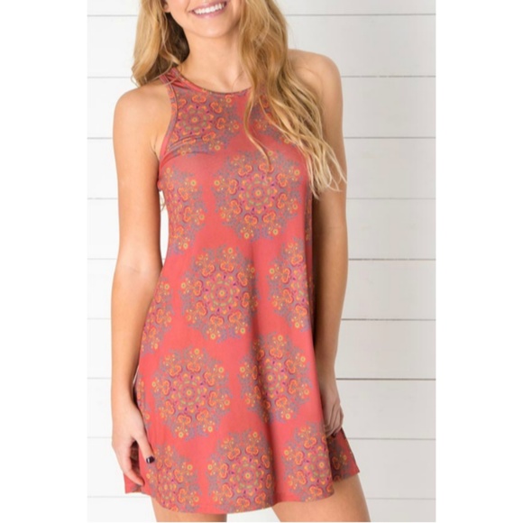 NWT Natural Life Tank Dress Red - Picture 4 of 4